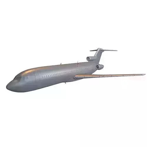Boeing 727-200 ready to 3D printing 3D print model