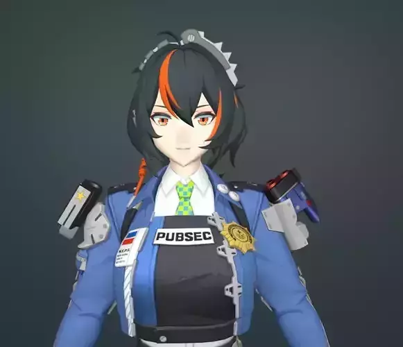 zhu yuan 3D model