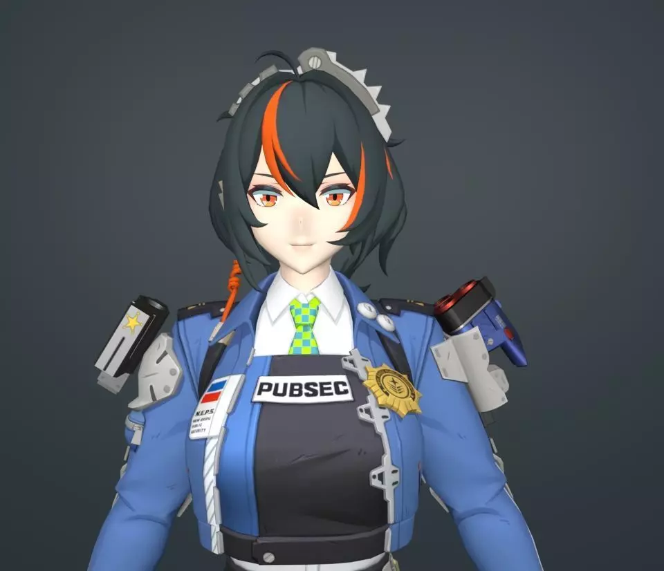 zhu yuan 3D model