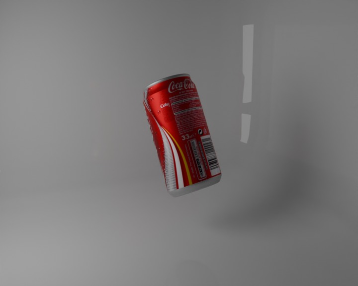 Coca-Cola can 3D model_1