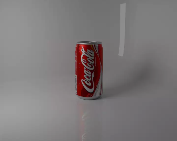 Coca-Cola can 3D model_0