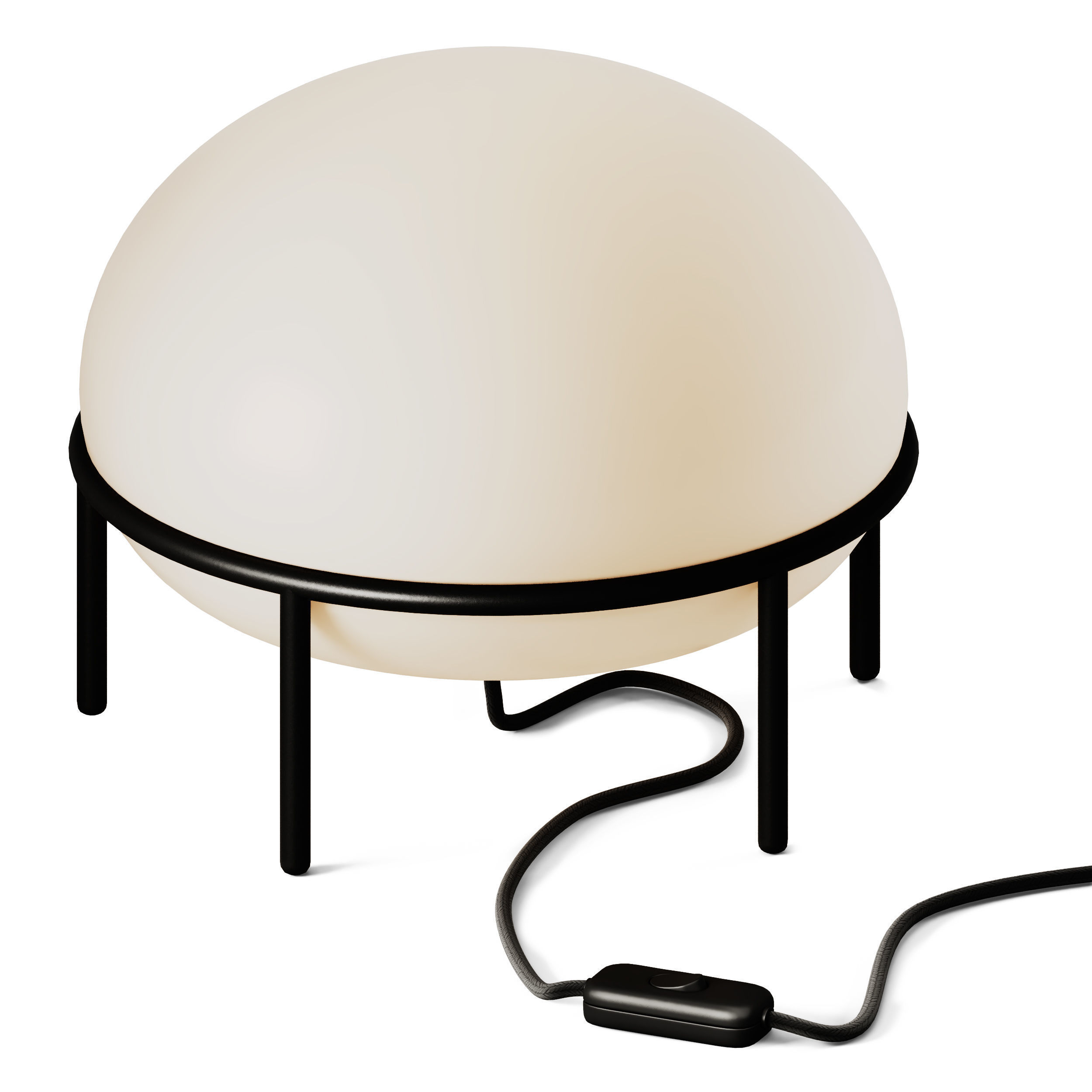 Woud Pump Table Lamp 3D model_3