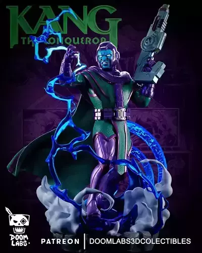 Kang the Conqueror Fan art Statue 3D print model