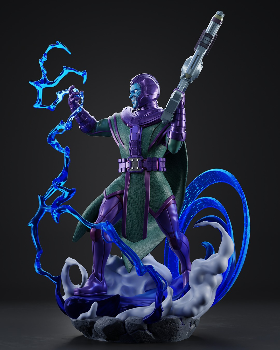 Kang the Conqueror Fan art Statue 3D print model_4