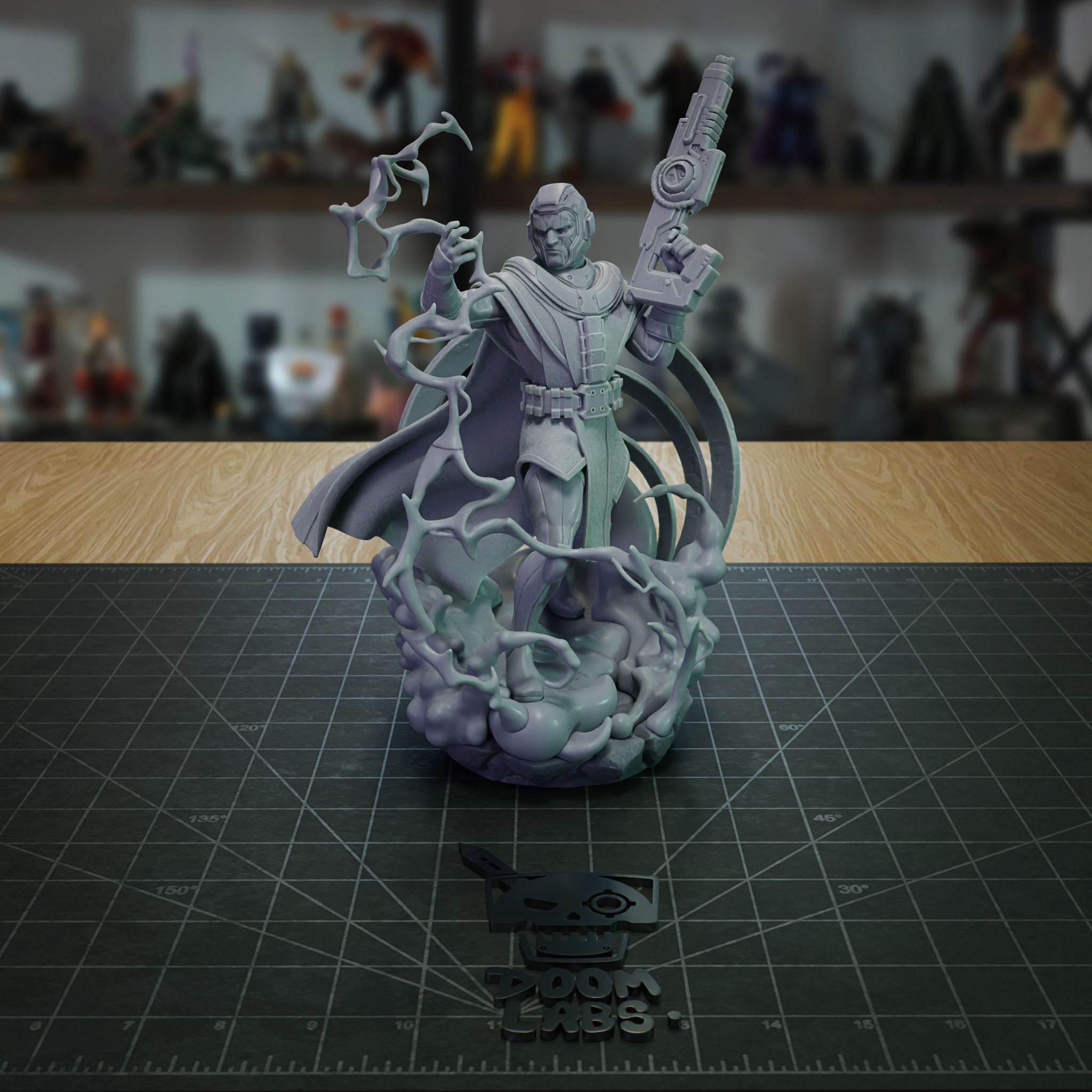 Kang the Conqueror Fan art Statue 3D print model_10