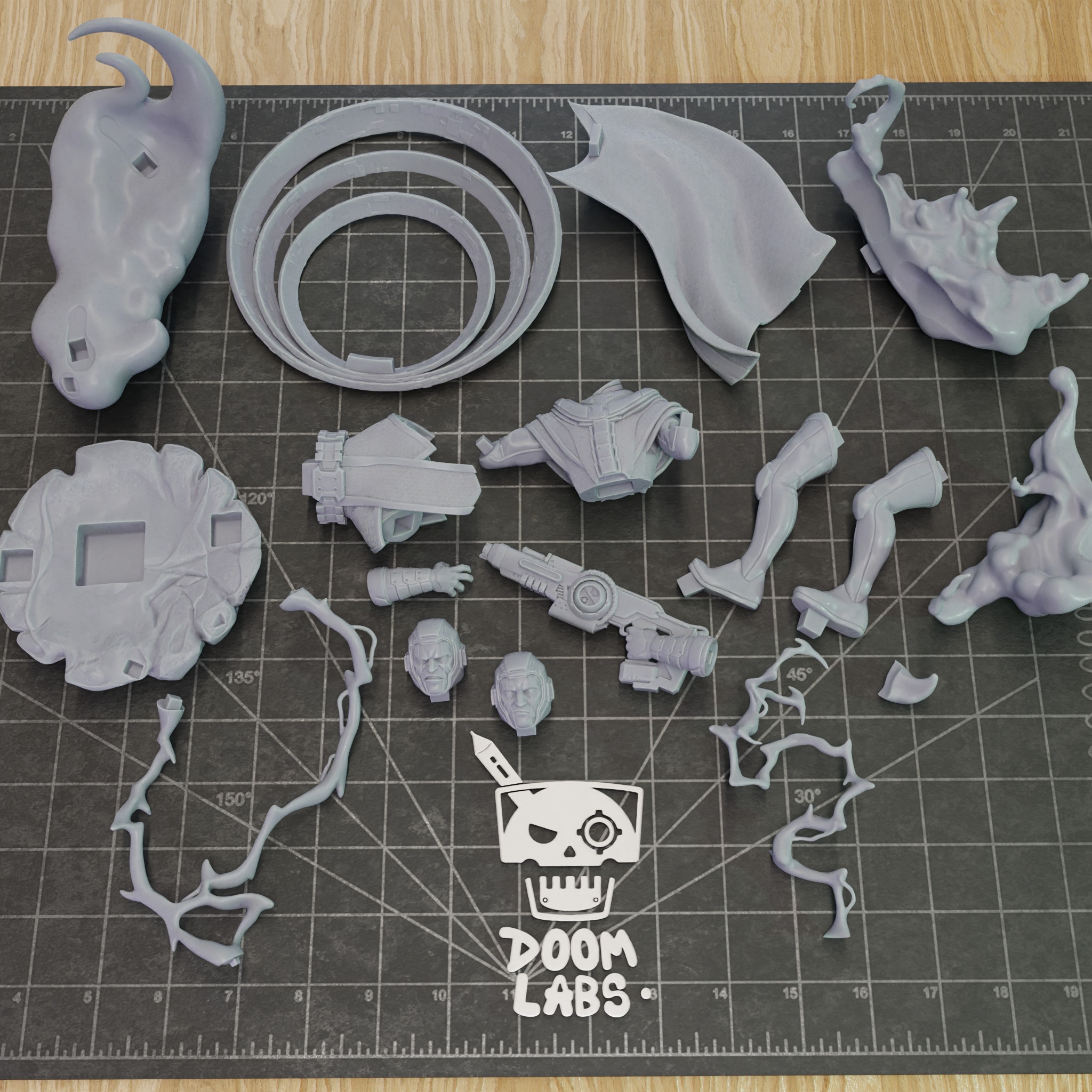 Kang the Conqueror Fan art Statue 3D print model_9