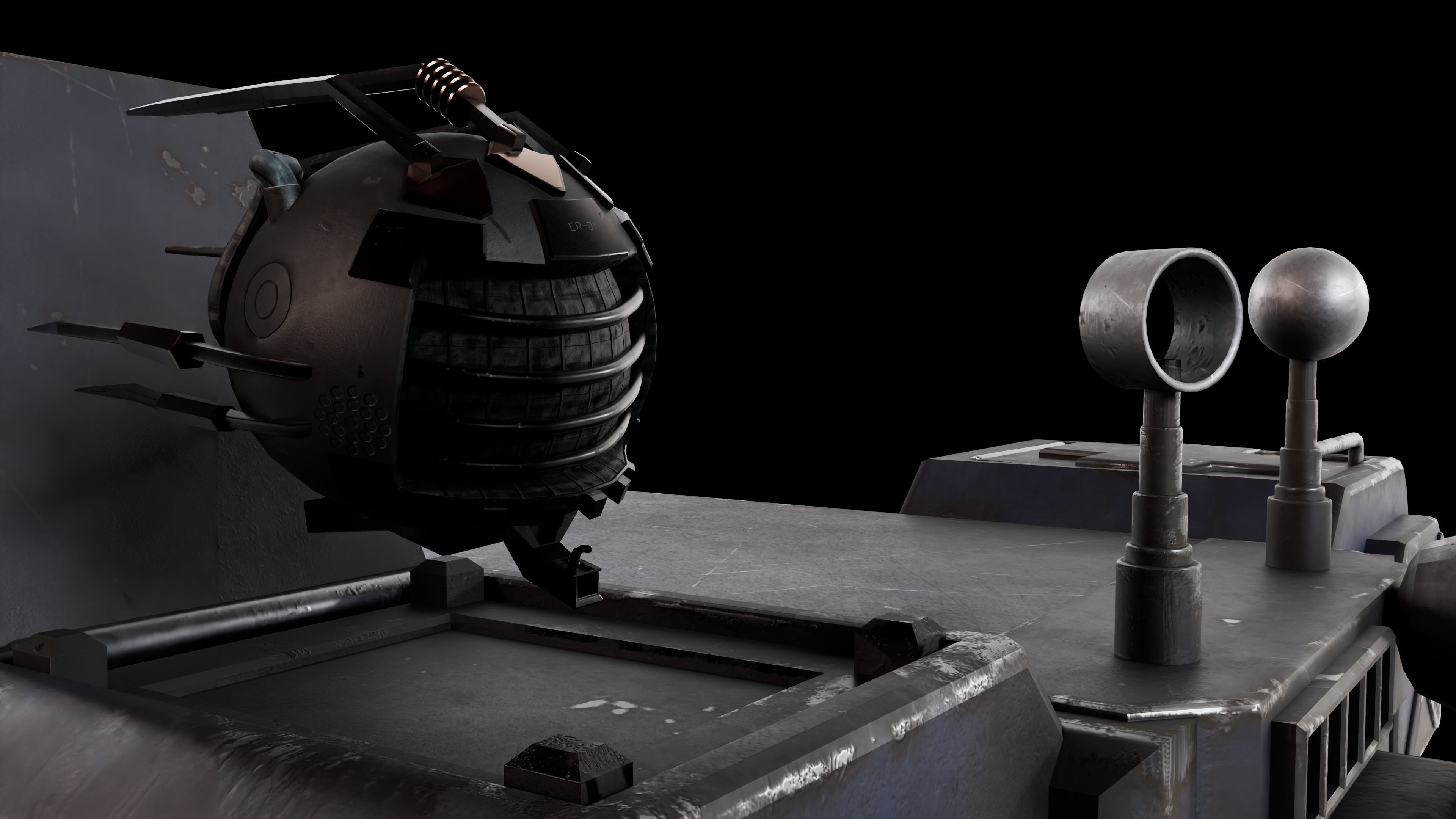 Yes Man Rigged Conceptual Model 3D model_4