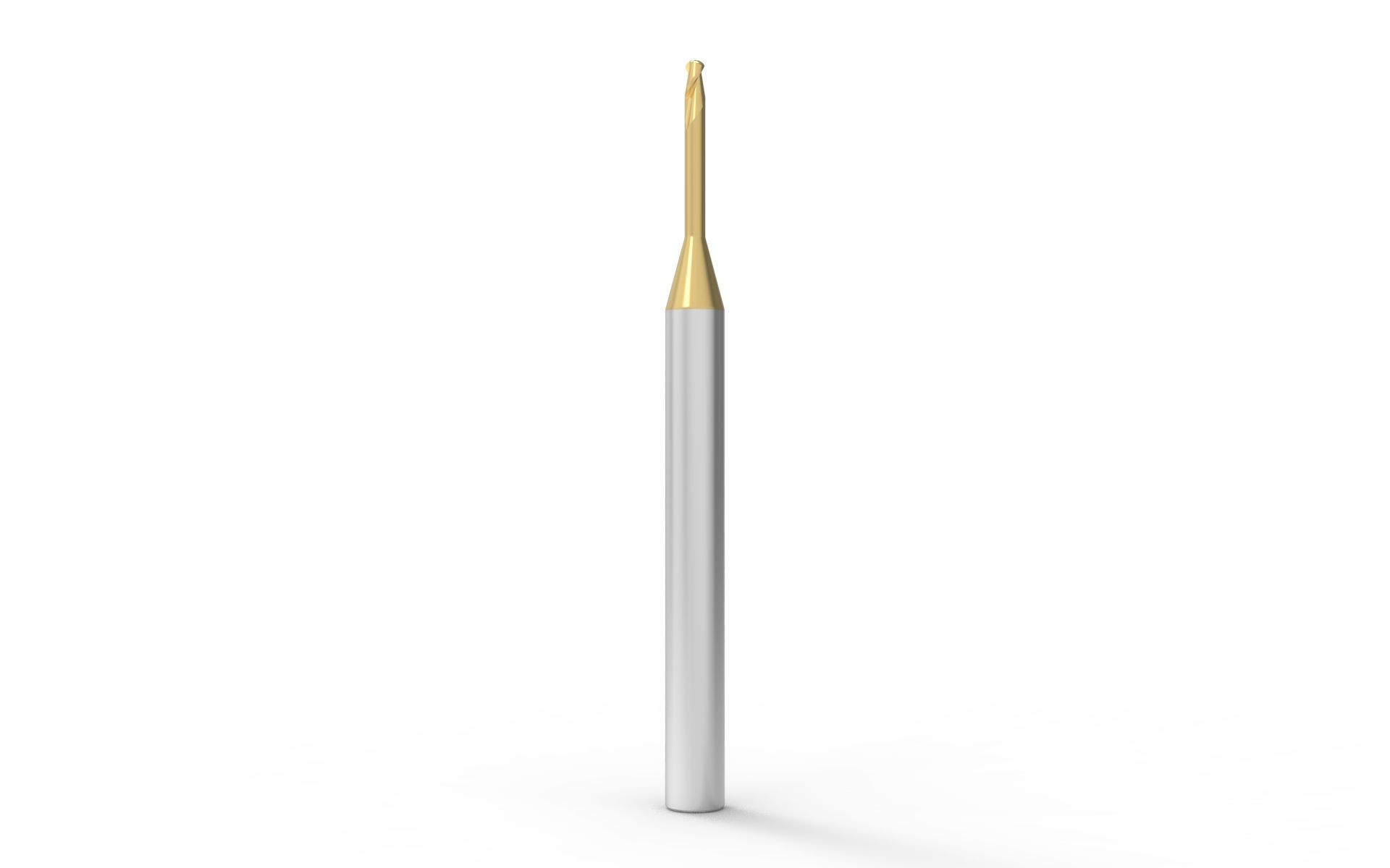 micro ball milling cutter 3D model_1