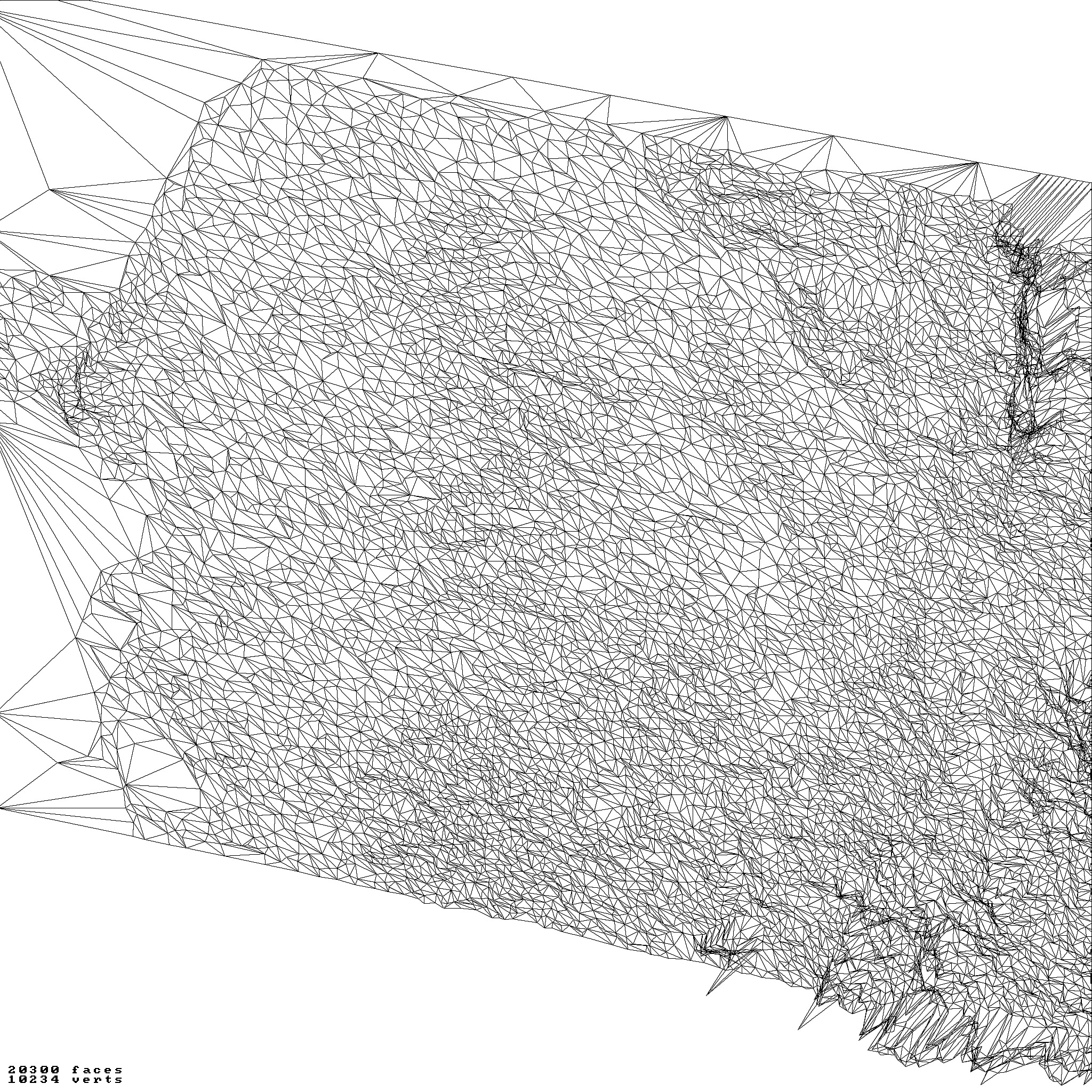 Senegal topographic relief map collection 3D print model_8