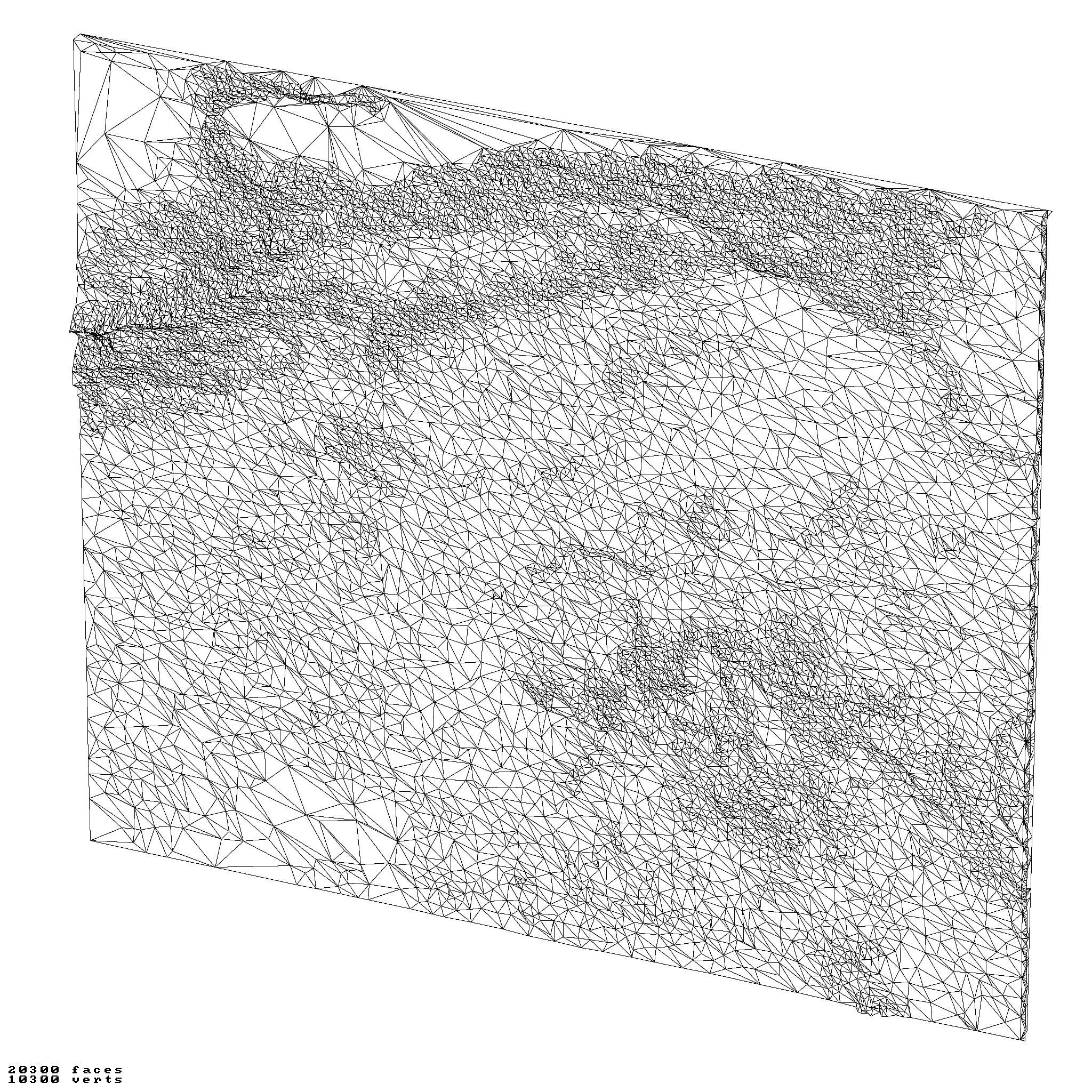 Algeria topographic relief maps 3D print model_10