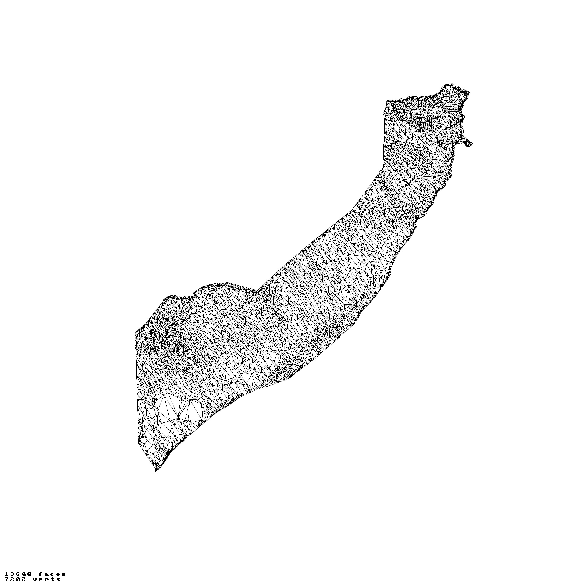 Somalia topography raised relief maps collection 3D print model_1