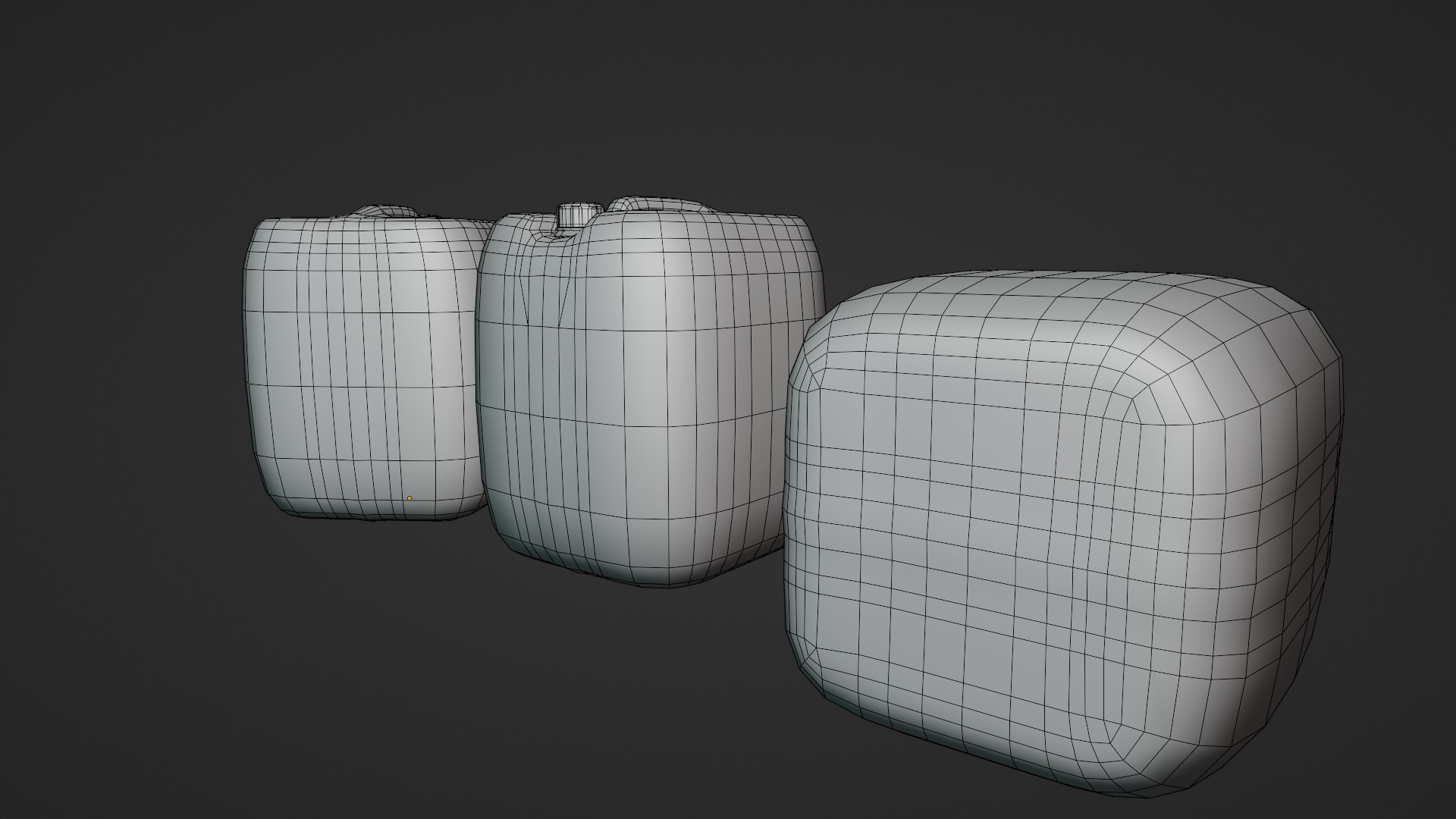 Realistic Plastic Canister - Low-Poly 3D Model Low-poly 3D model_8