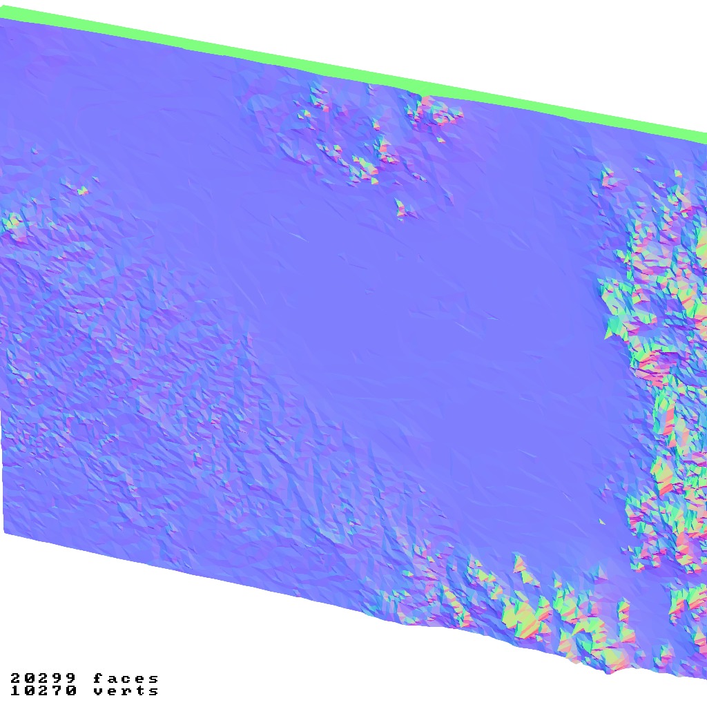 South Sudan topography map set 3D print model_8