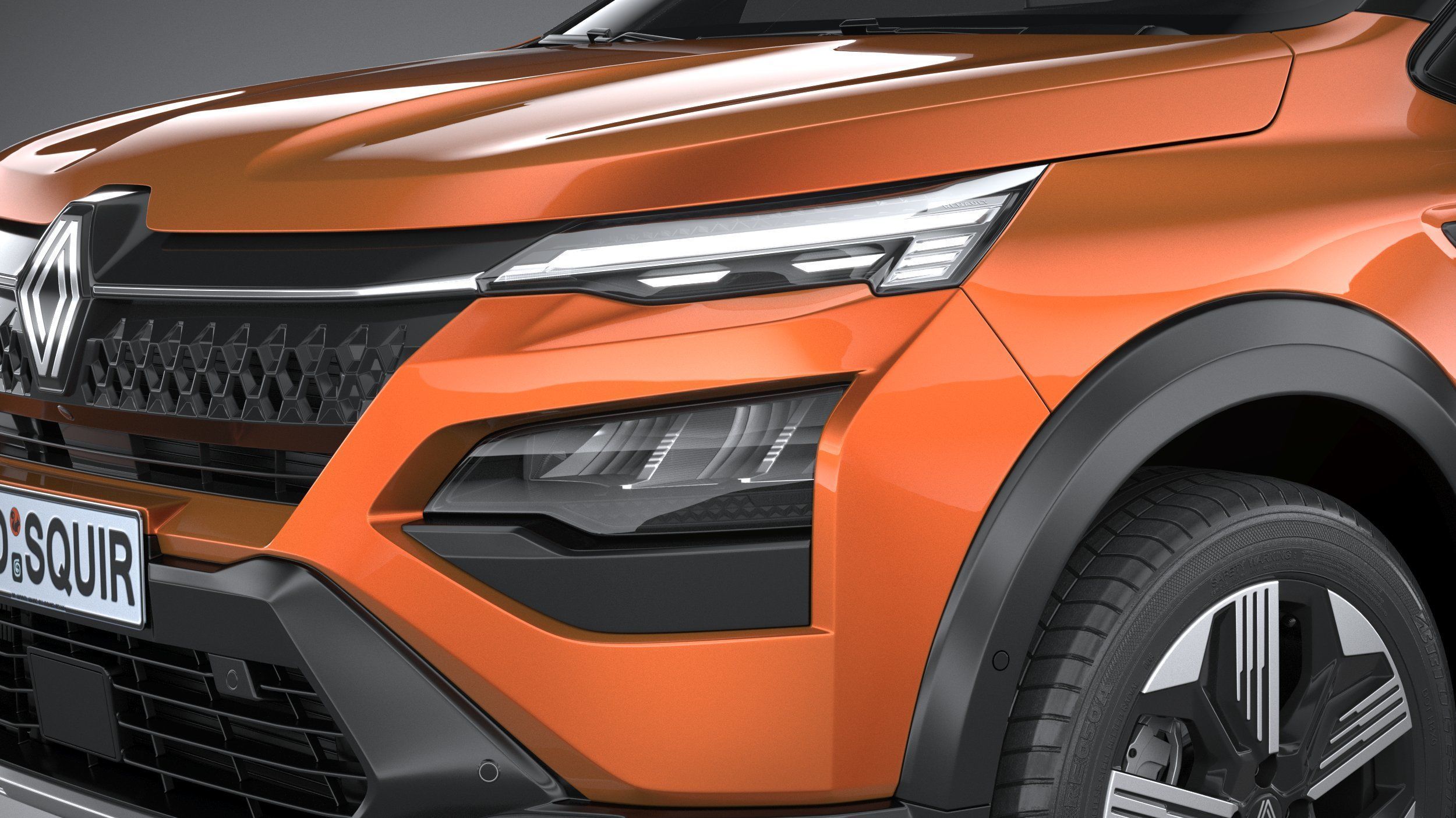 Renault Kardian 2024 3D model_14