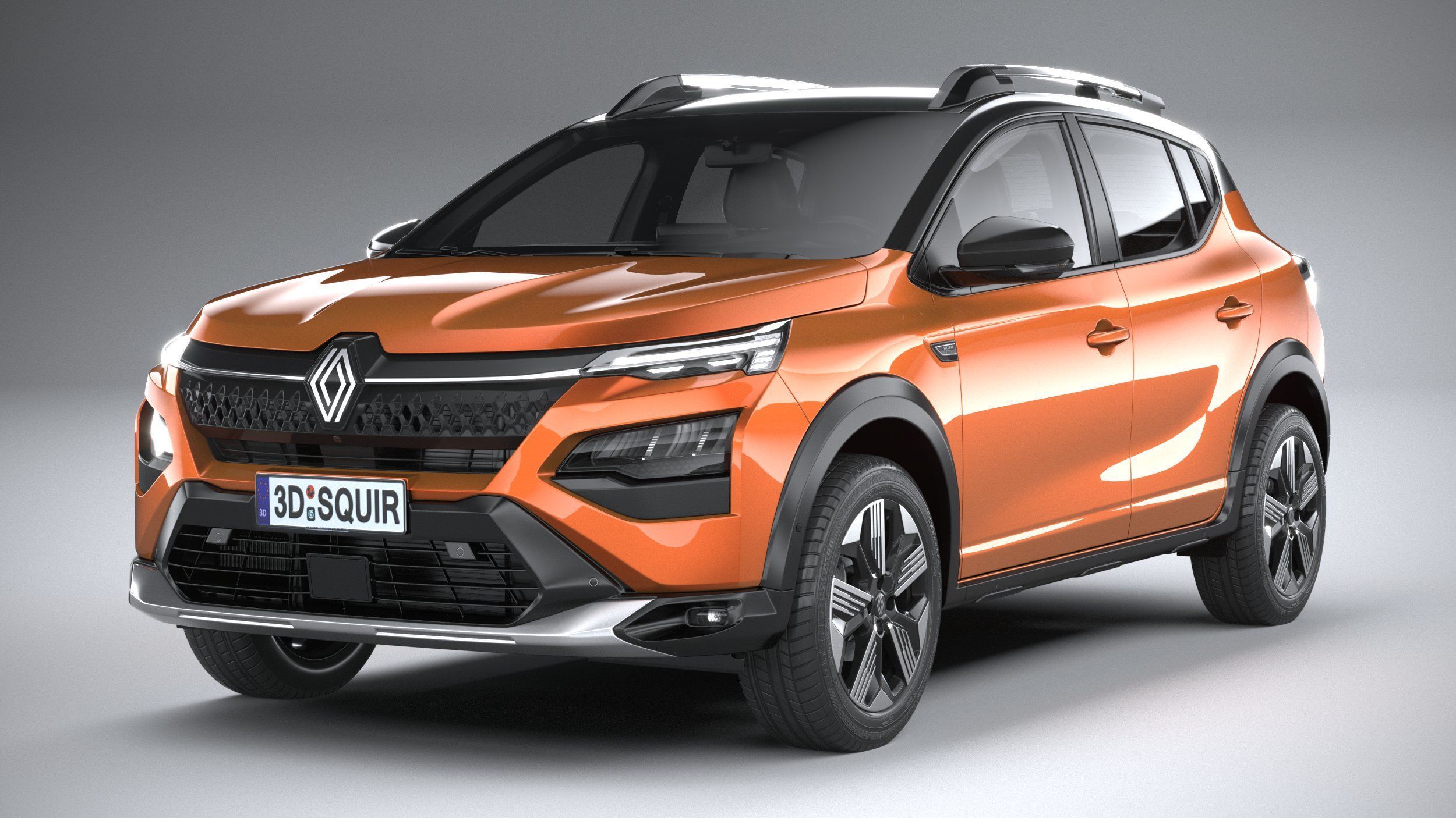 Renault Kardian 2024 3D model_2