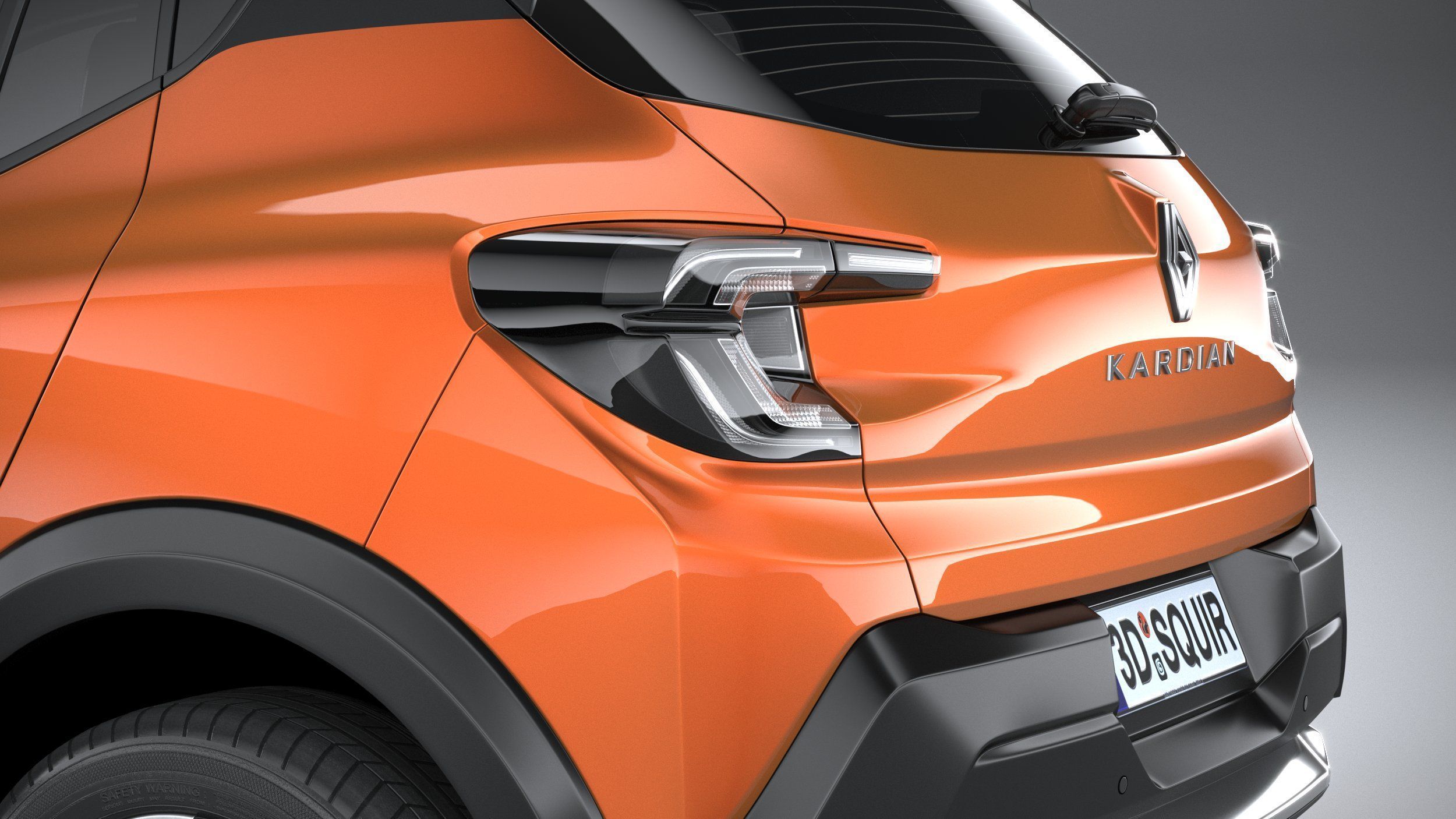 Renault Kardian 2024 3D model_6
