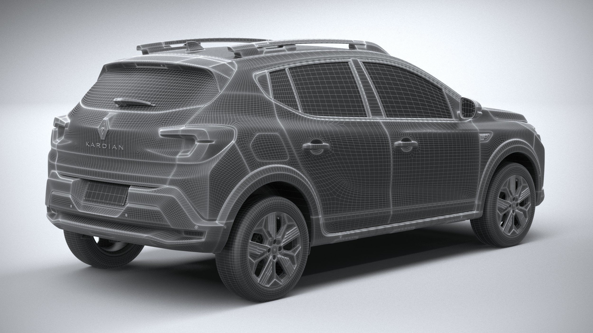 Renault Kardian 2024 3D model_27