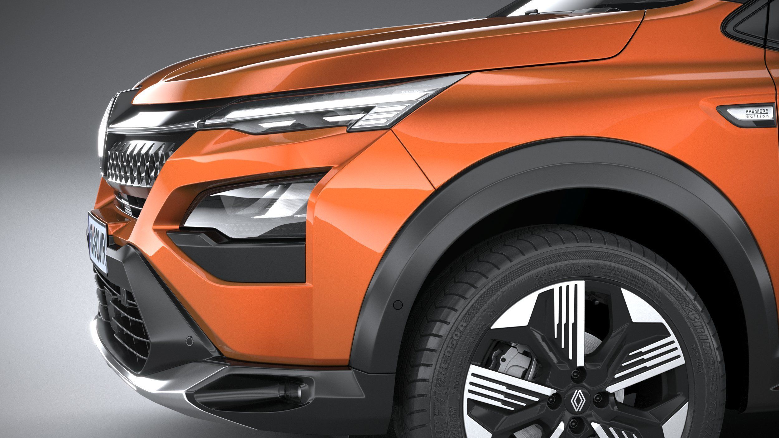 Renault Kardian 2024 3D model_3