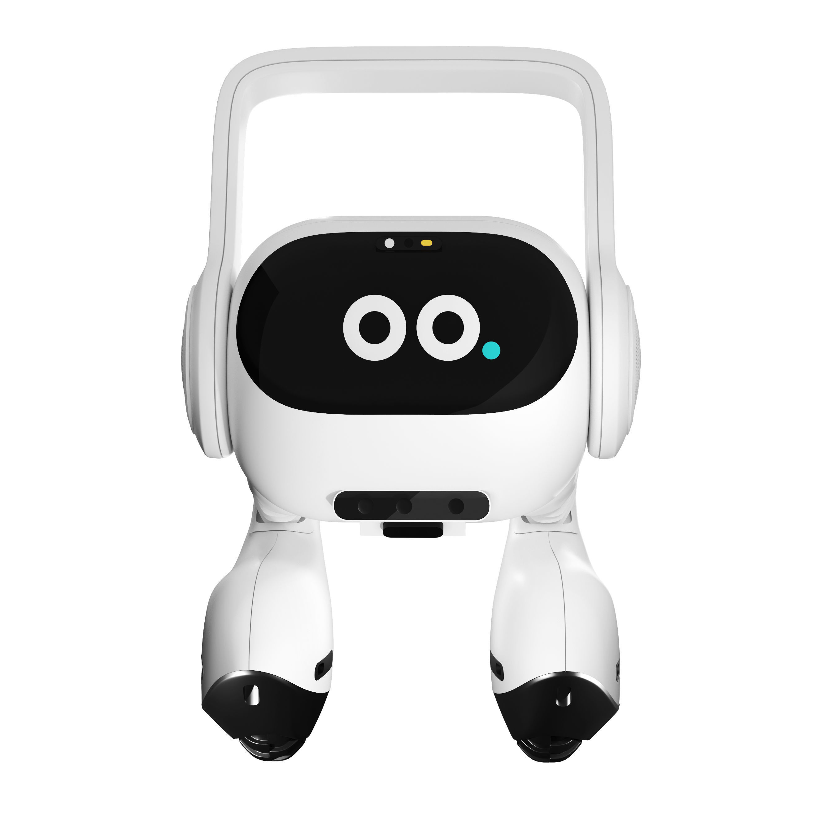LG two-legged AI robot 3D model_1