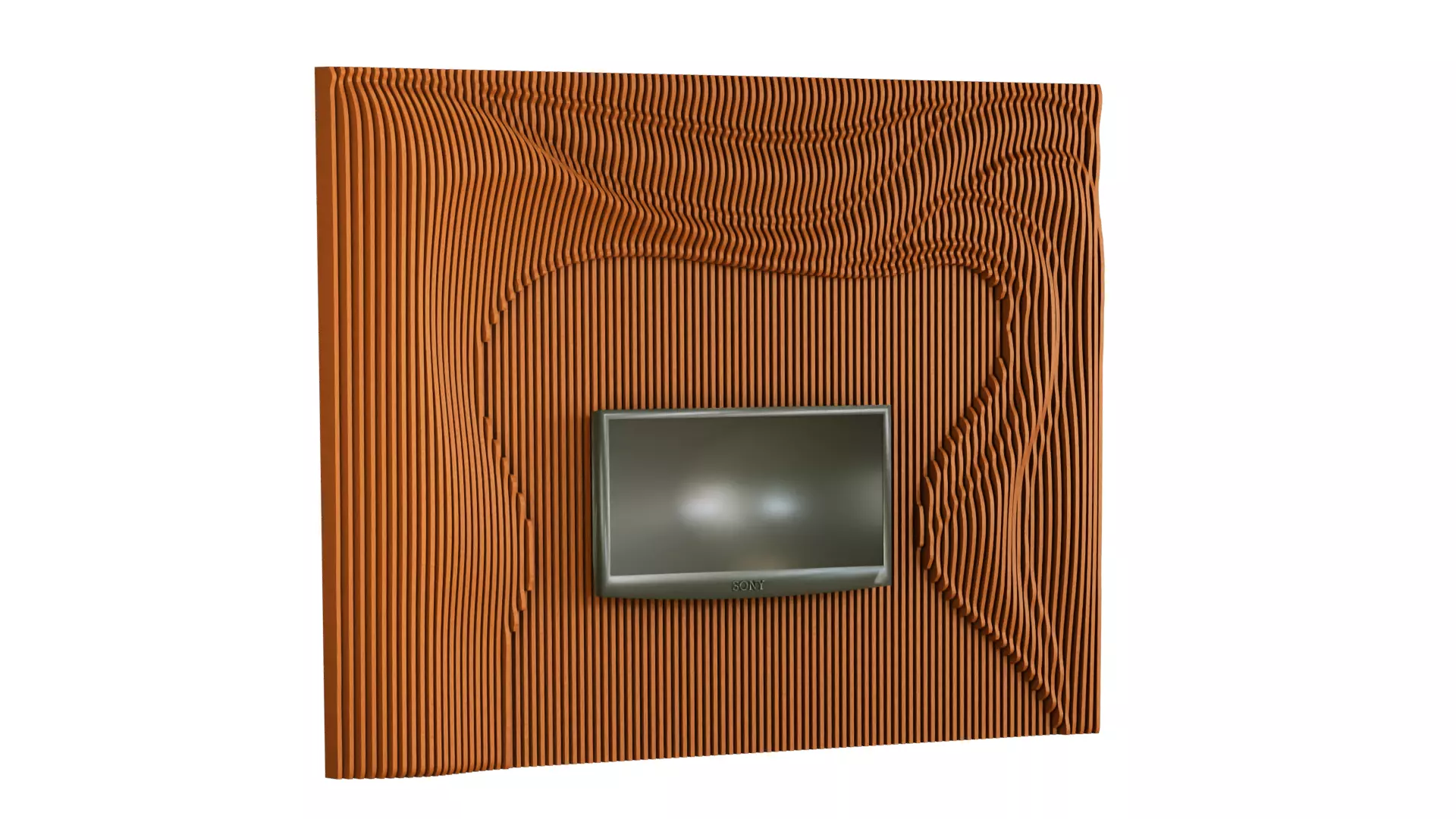 Parametric TV 3D model 30 3D model_0