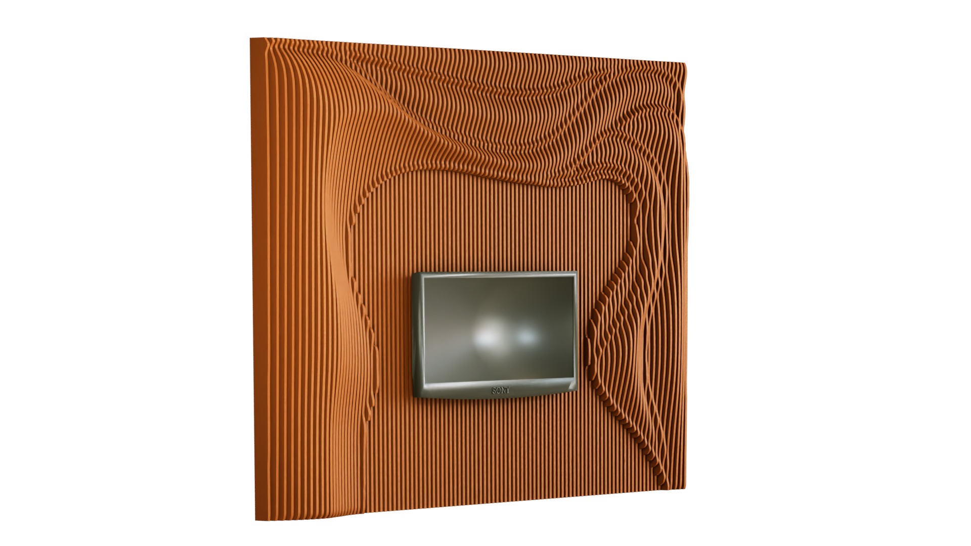 Parametric TV 3D model 30 3D model_1