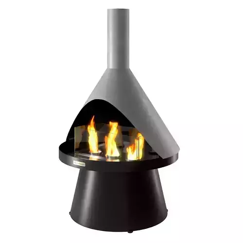 Lloyd fireplace Terraflame by Solo stove