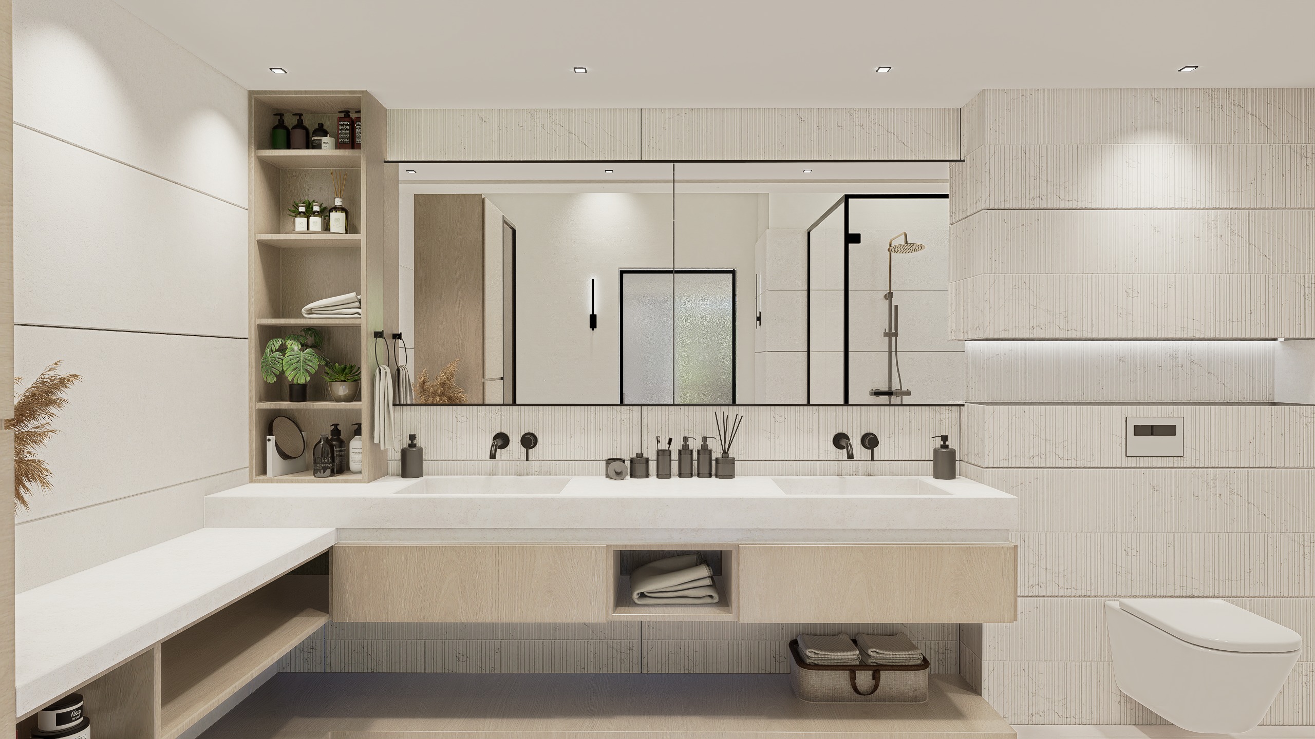 MASTER BATHROOM 3D model_3