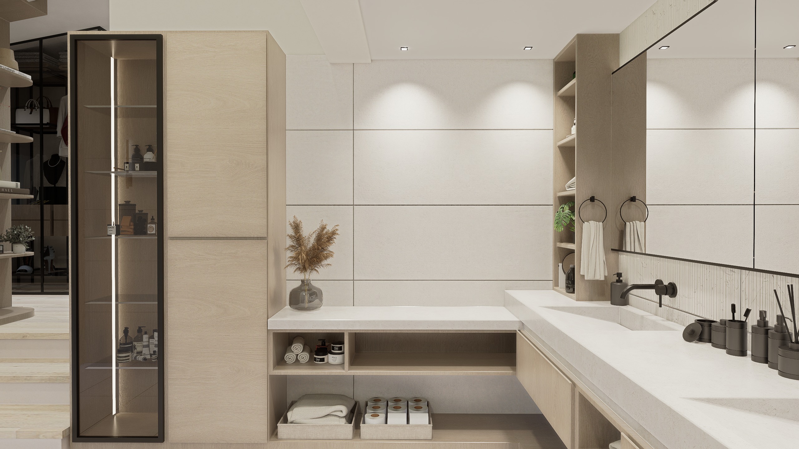 MASTER BATHROOM 3D model_4