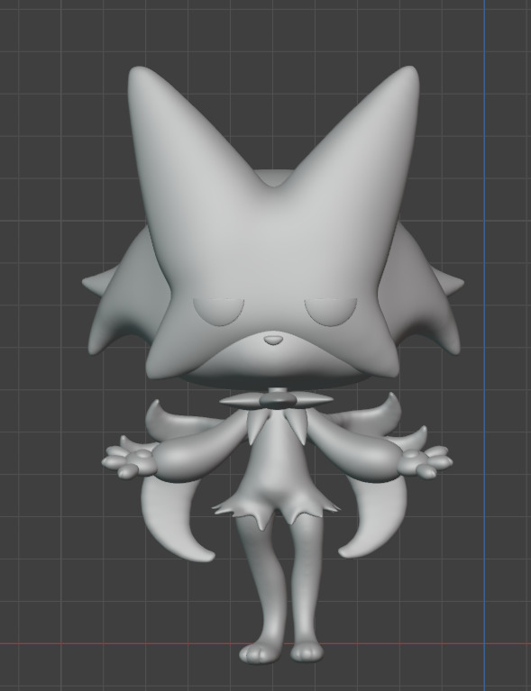 Funko Pop Meowscarada Pokemon 3D print model_2