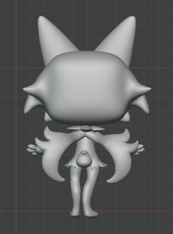 Funko Pop Meowscarada Pokemon 3D print model_1