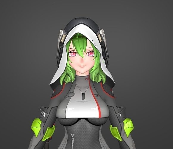lyra riz 3D model