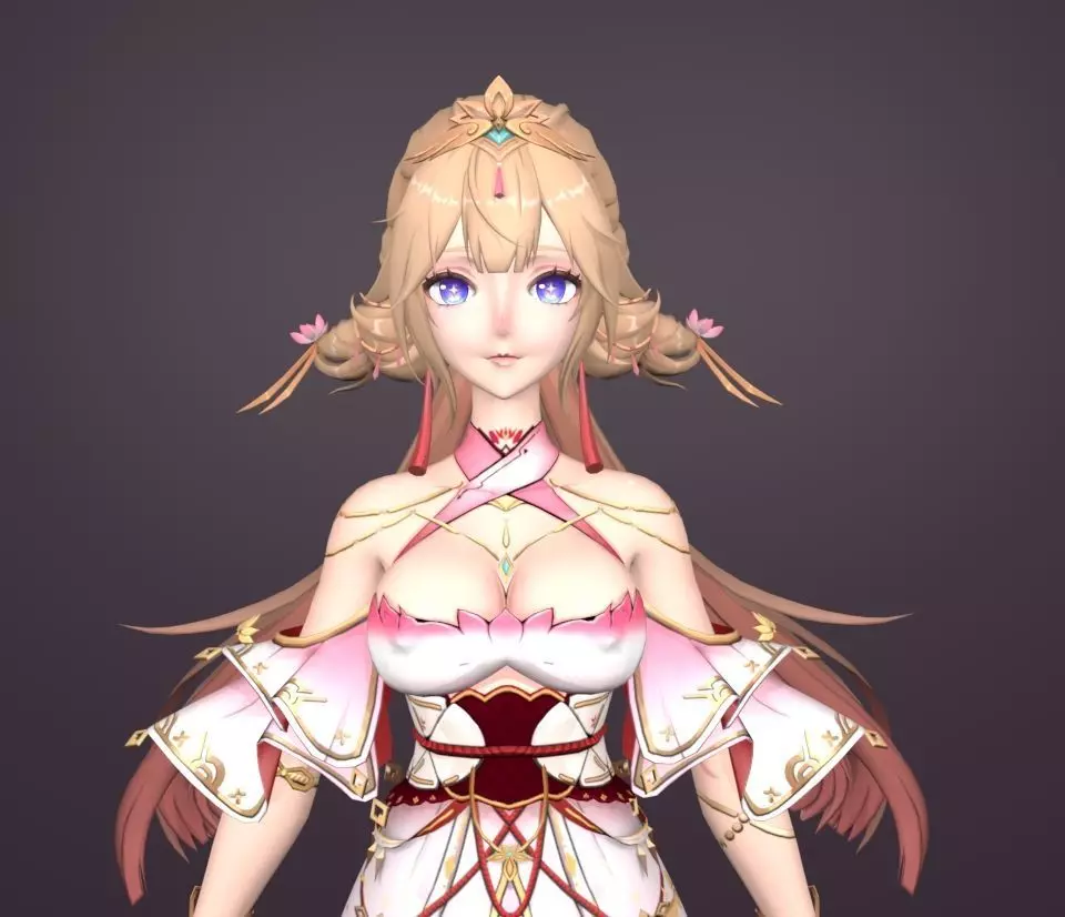 feise riz 3D model_0