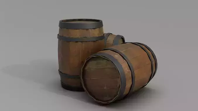 Wooden Barrel