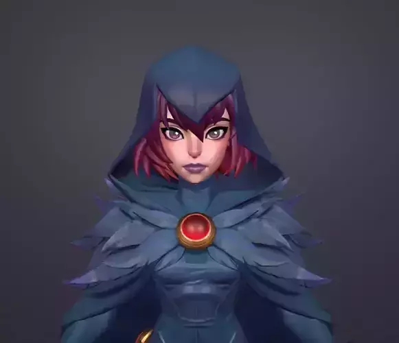 raven dc 3D model