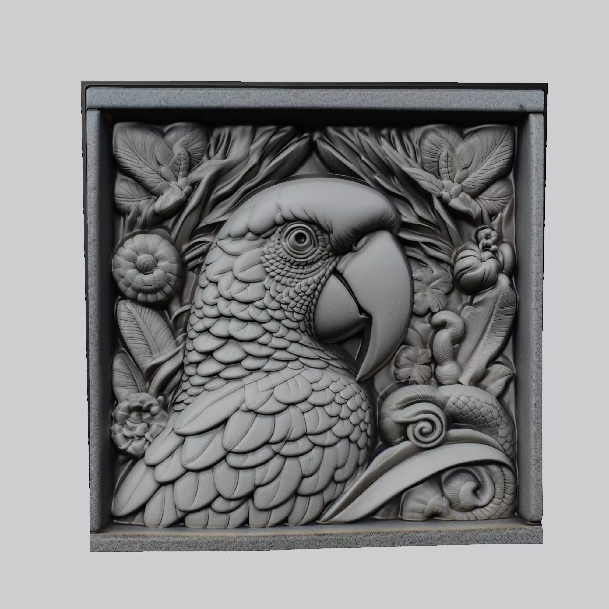 Parrot Animal 3D print model_0