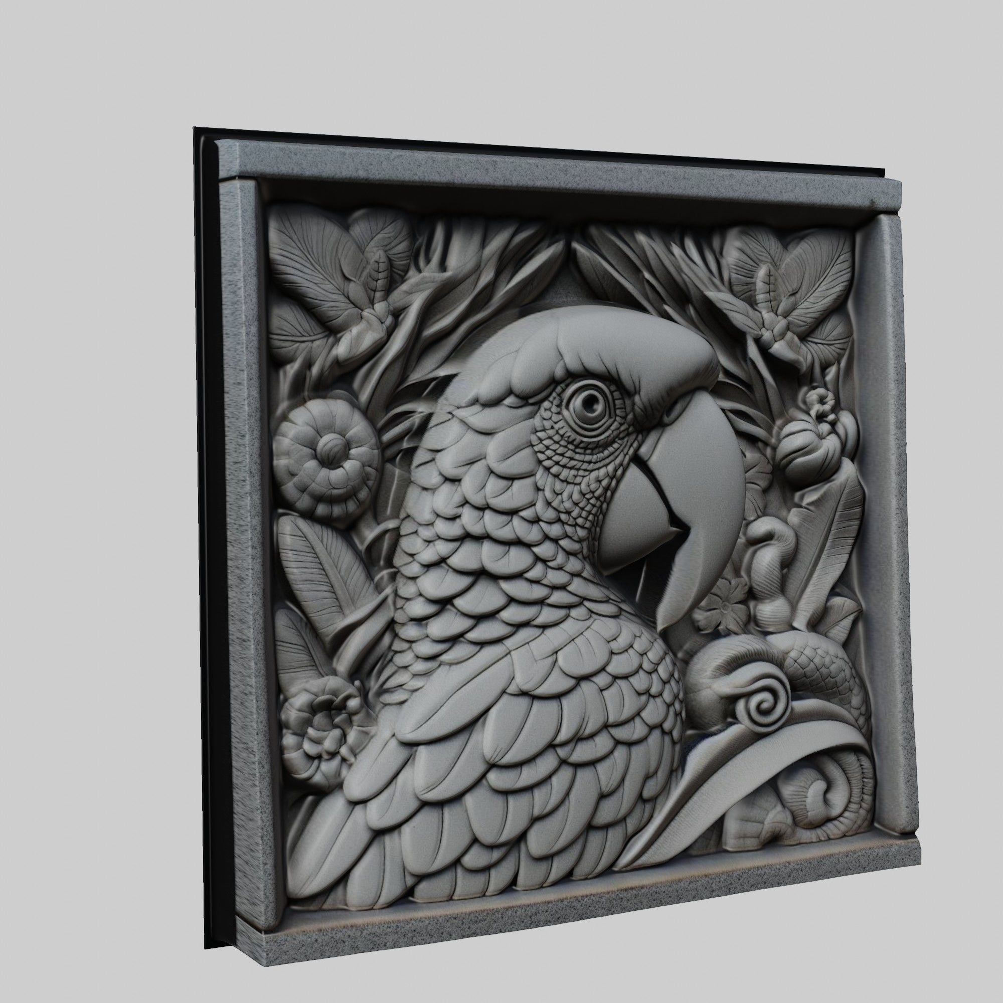 Parrot Animal 3D print model_1