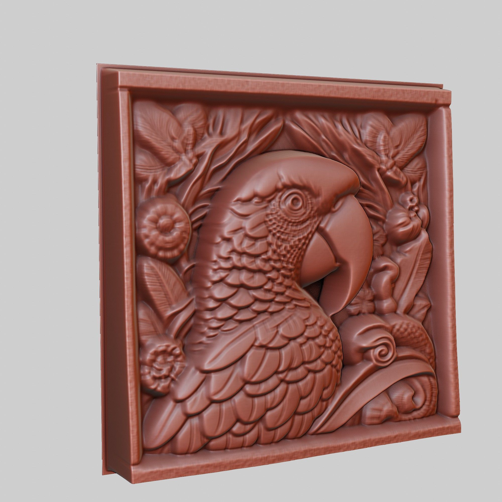 Parrot Animal 3D print model_3