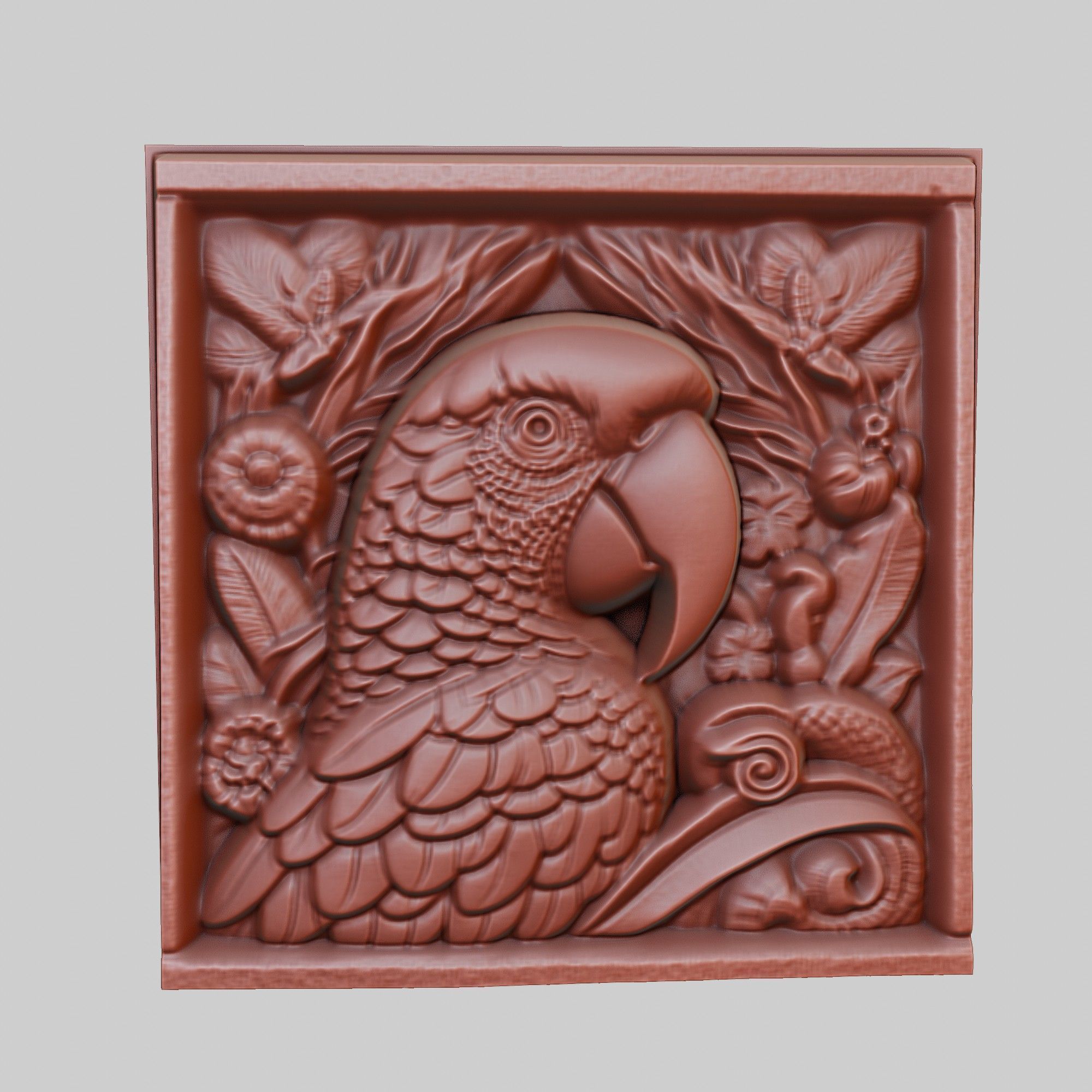 Parrot Animal 3D print model_2