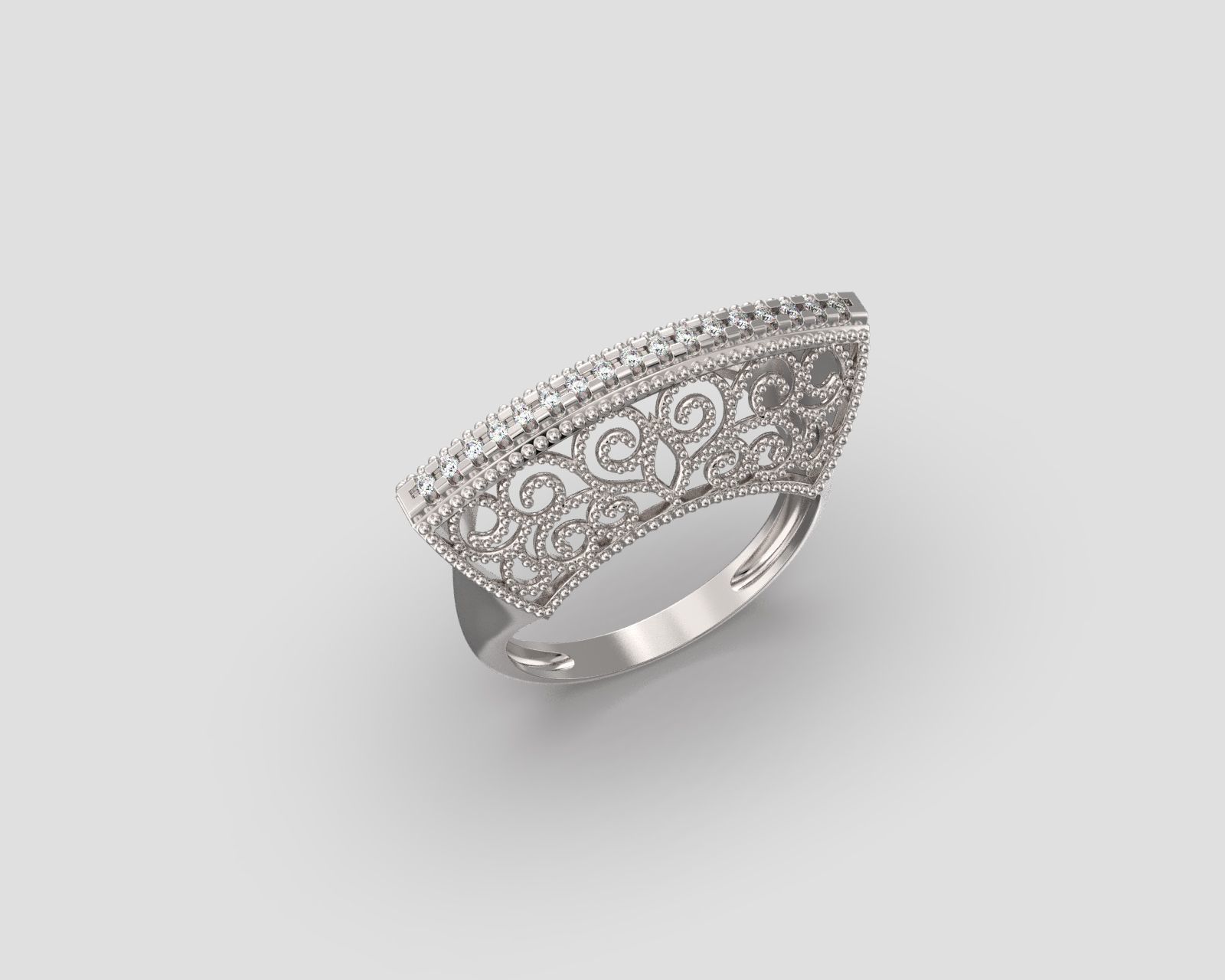 R 198 ornament ring sizes 3D print model_6