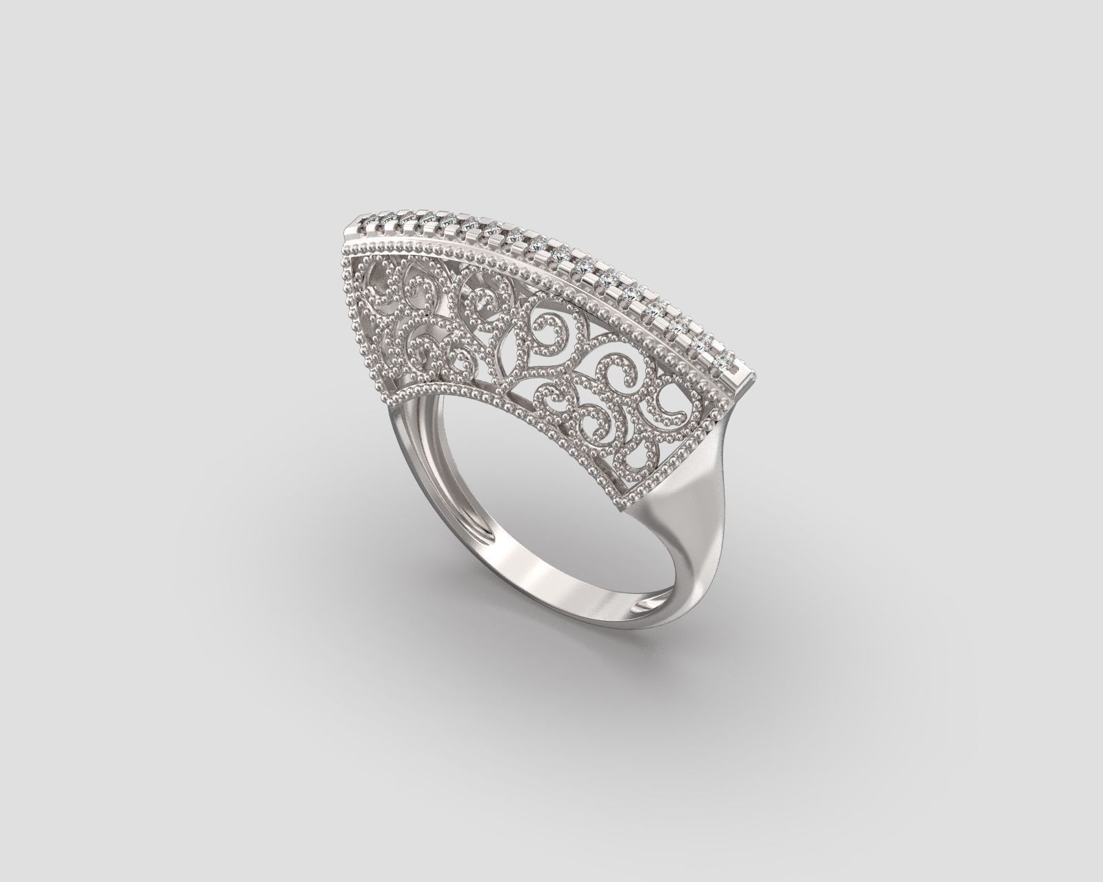 R 198 ornament ring sizes 3D print model_8