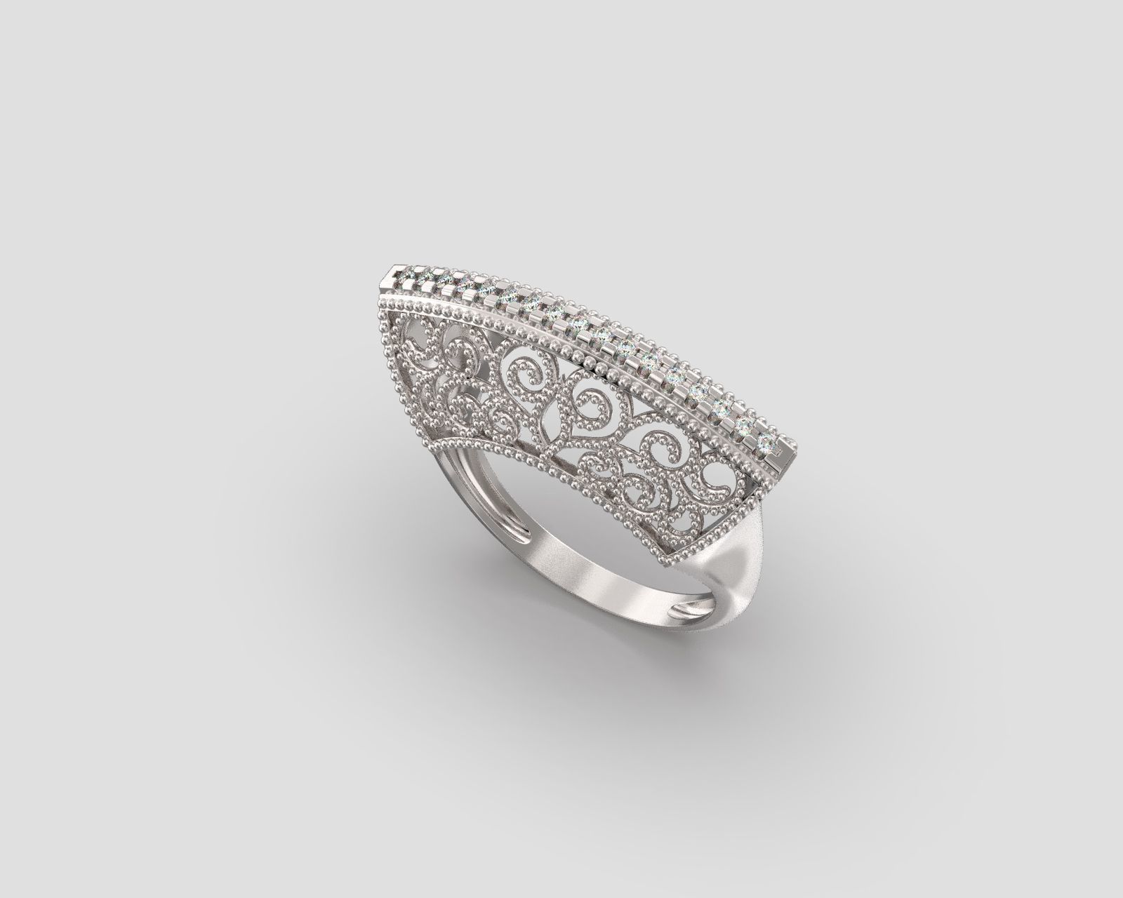 R 198 ornament ring sizes 3D print model_10