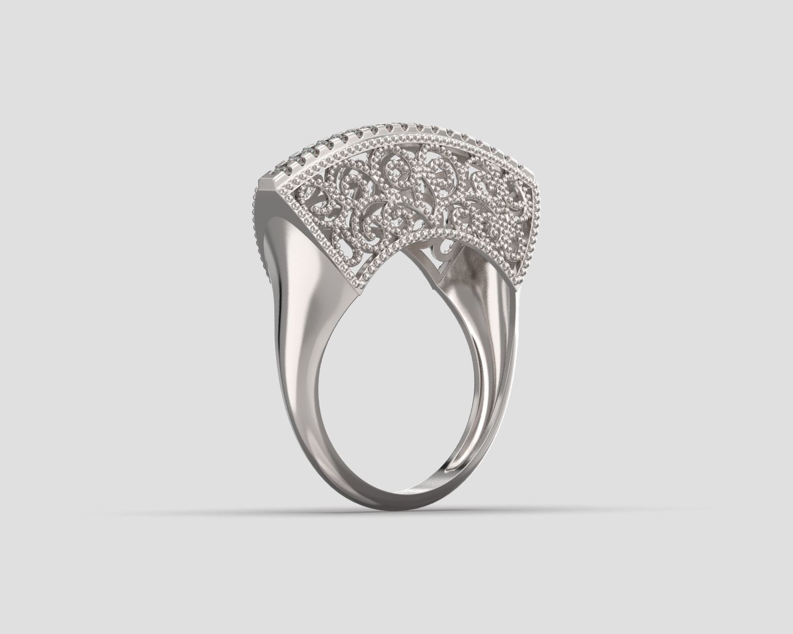 R 198 ornament ring sizes 3D print model_9