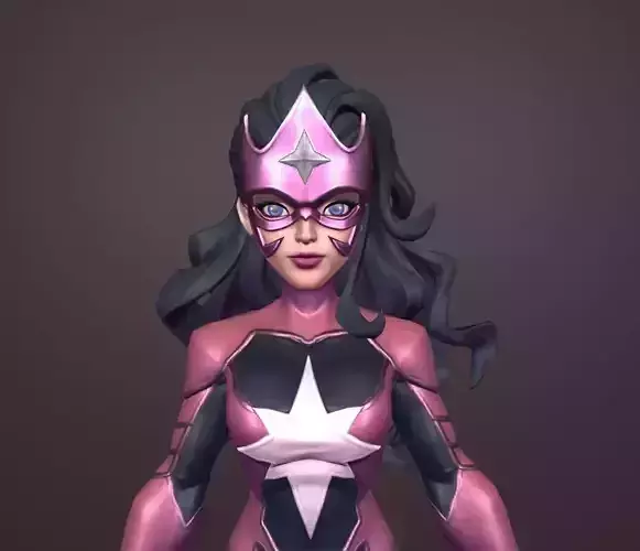 star sapphire 3D model