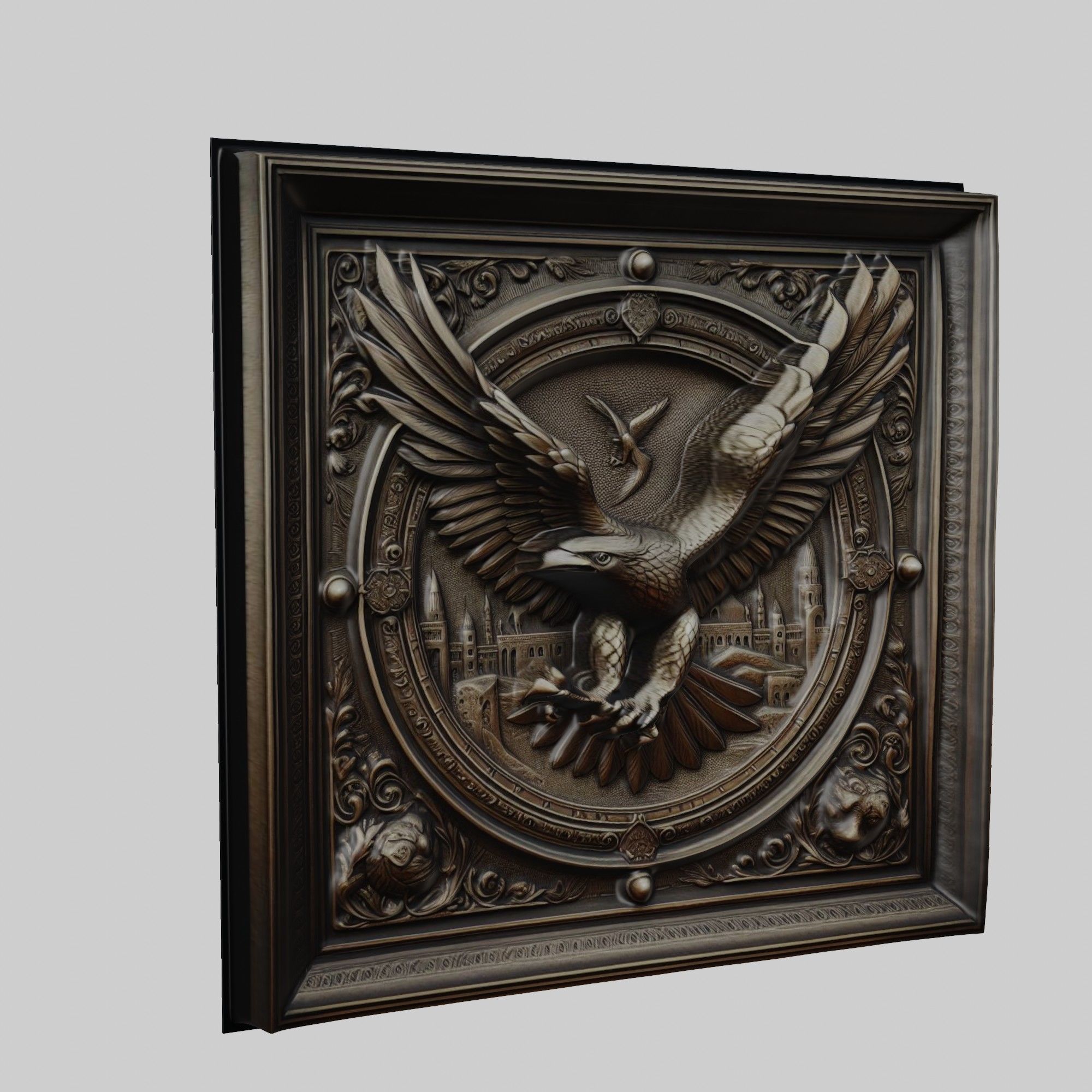 Hawk Animal 3D print model_1