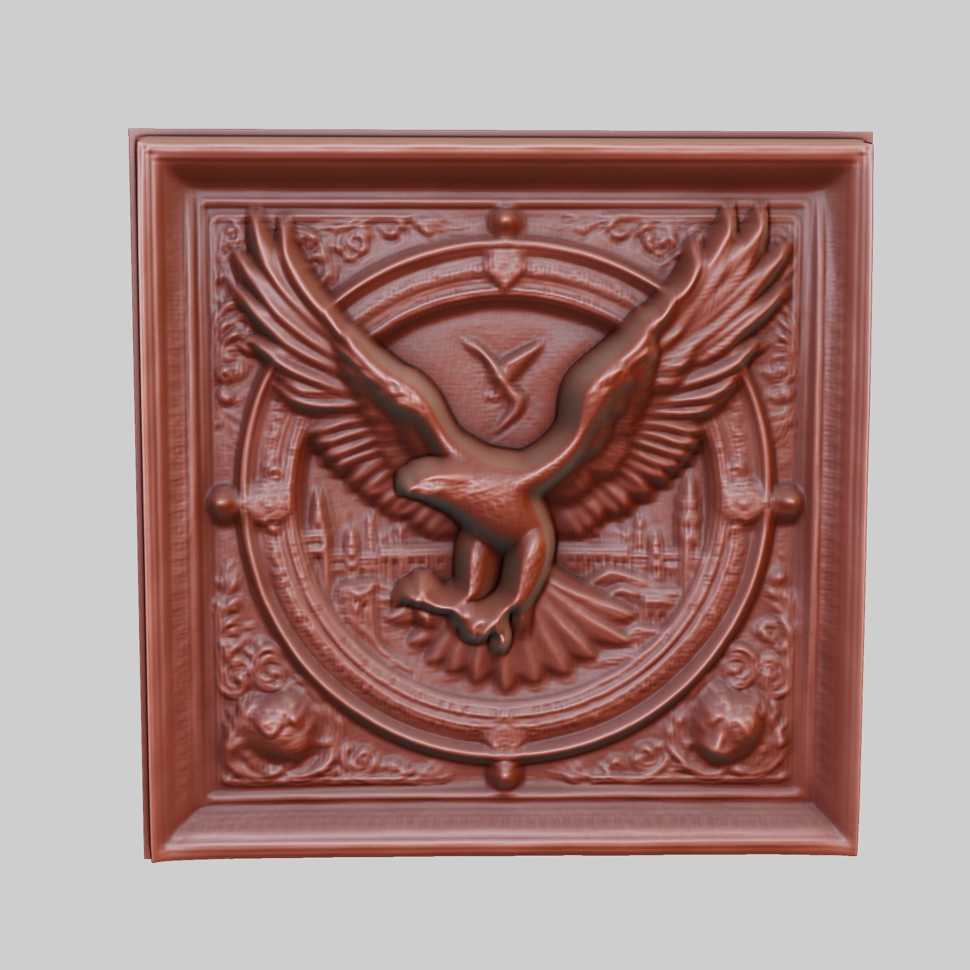 Hawk Animal 3D print model_2