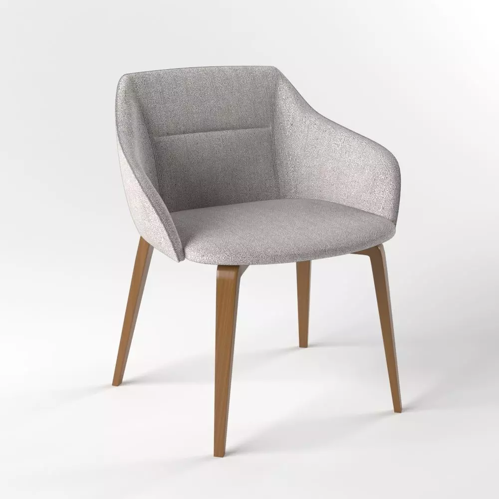 Harley Dining Chair Free 3D model