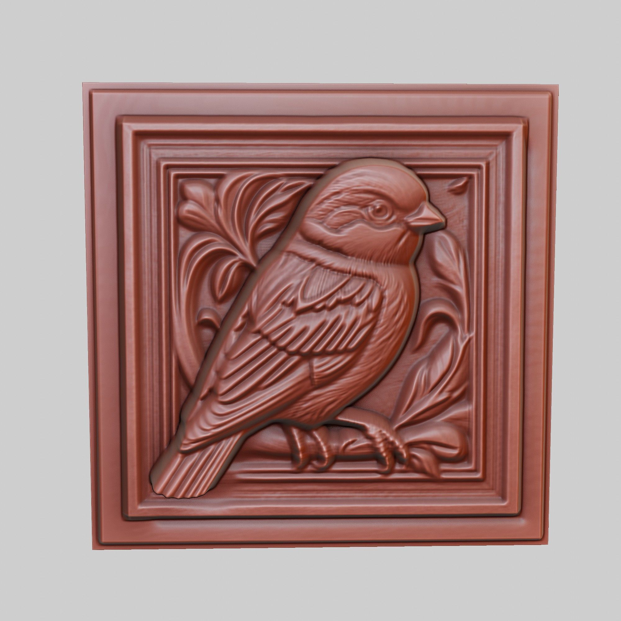 Sparrow Animal 3D print model_2