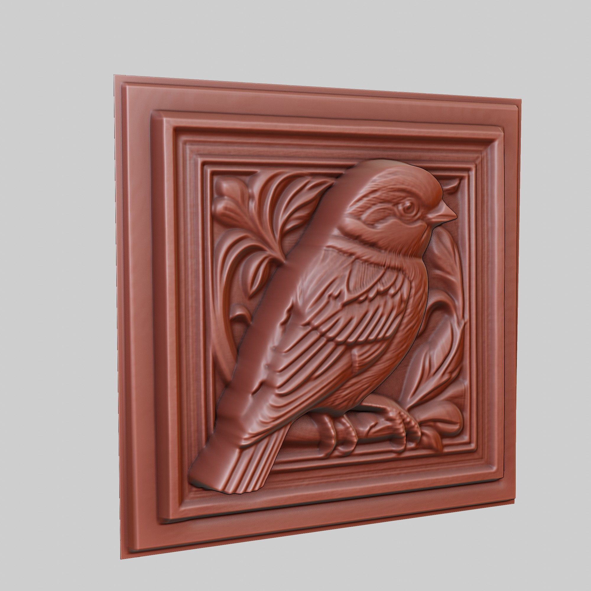 Sparrow Animal 3D print model_3