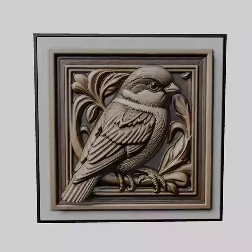 Sparrow Animal 3D print model