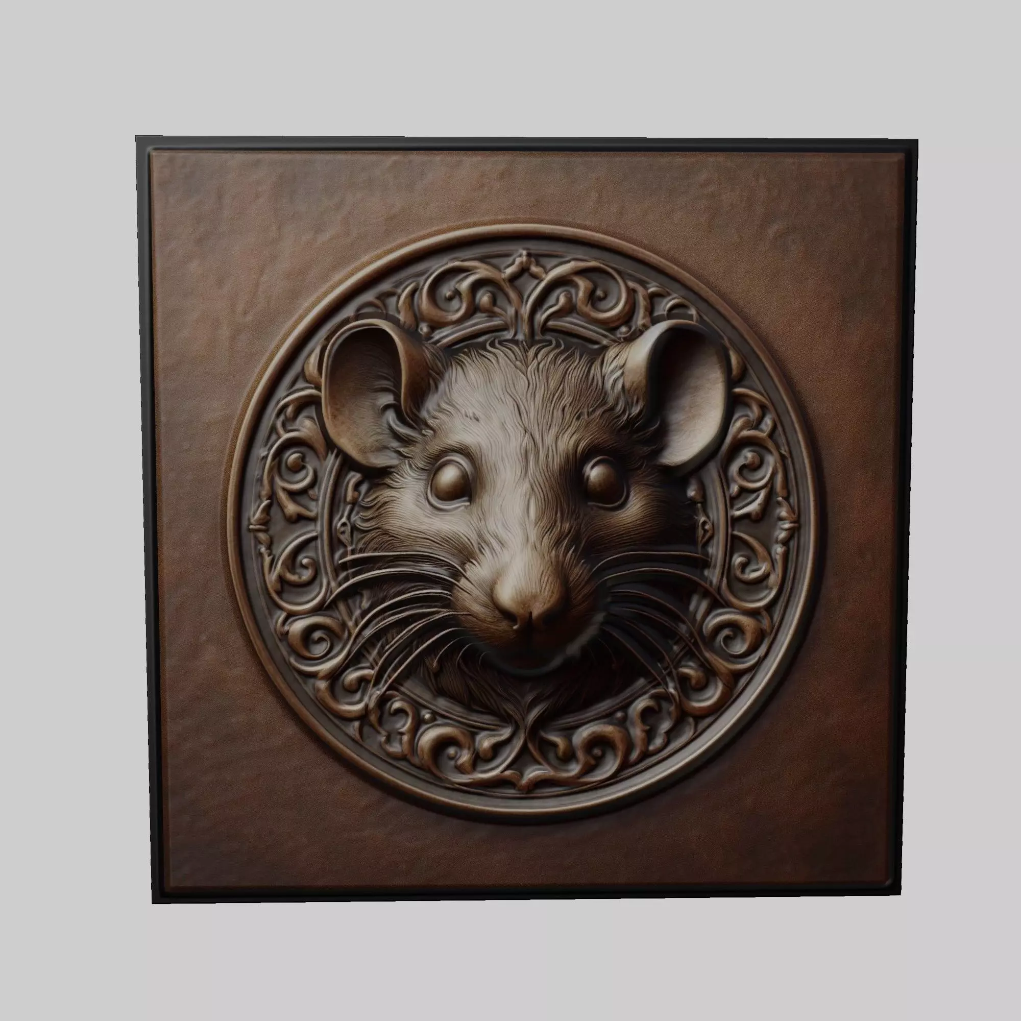 Rat Animal 3D print model_0